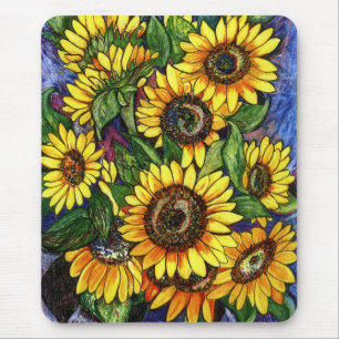 Alfombrilla De Ratón Girasoles