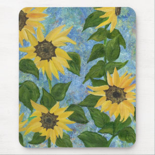 Alfombrilla De Ratón girasoles