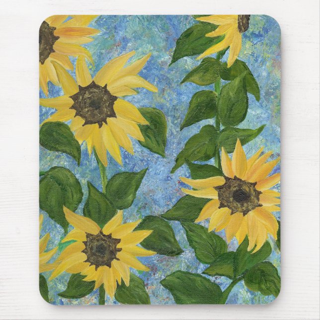 Alfombrilla De Ratón girasoles (Frente)