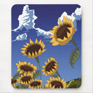Alfombrilla De Ratón Girasoles en verano