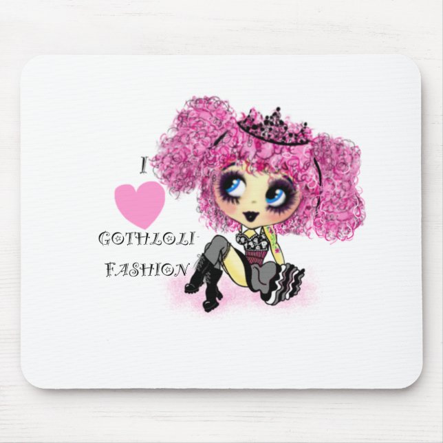 Alfombrilla De Ratón Girly Gifts Harajuku estilo Chica (Frente)