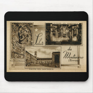 Alfombrilla De Ratón Giro del ratón de imagen del siglo