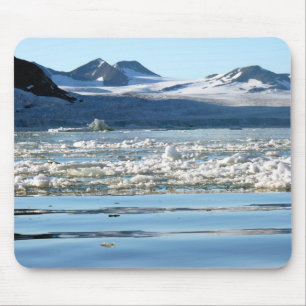 Alfombrilla De Ratón Glaciar en Svalbard