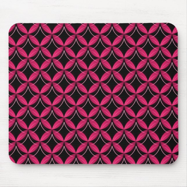 Alfombrilla De Ratón Glam Mousepad, de color rosa cálido (Frente)