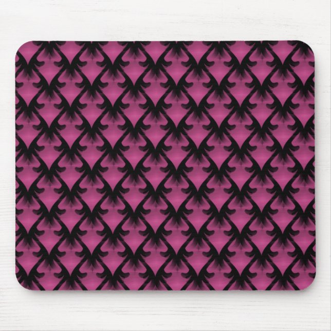 Alfombrilla De Ratón Glam Mousepad, metropolitano de Fuchsia (Frente)