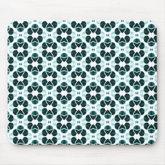 Alfombrilla De Ratón Glam Mousepad, Verde azulado (Frente)
