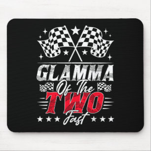 Alfombrilla De Ratón Glamma Del Auto De Carreras De Dos Años Rápidos