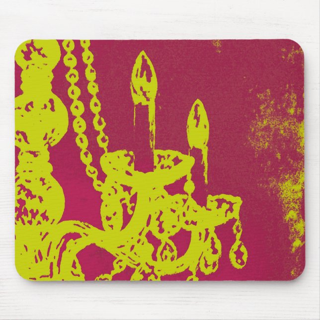 Alfombrilla De Ratón Glamour candelabro ~ Mousepad (Frente)