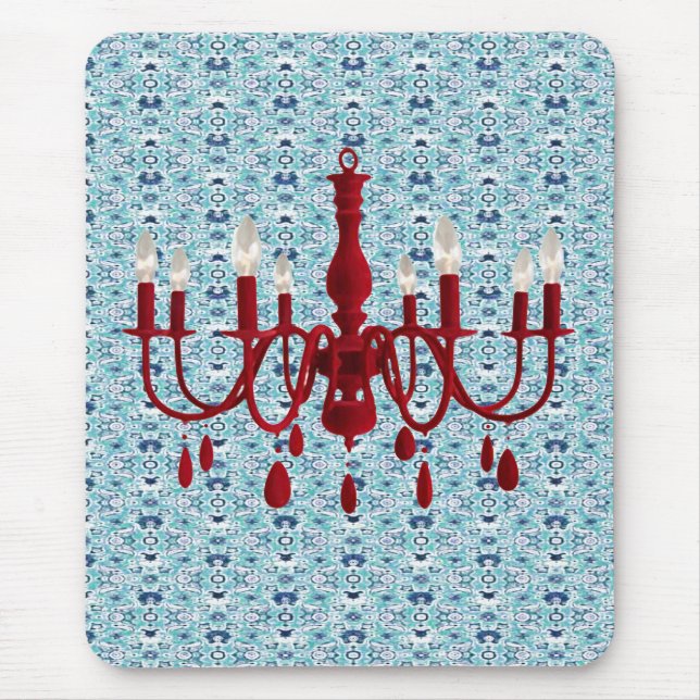 Alfombrilla De Ratón Glamour retro ~ Mousepad (Frente)