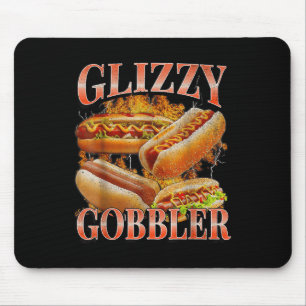Alfombrilla De Ratón Glizzy Gobbler Divertido Wiener Hot Dog Meme Bootl