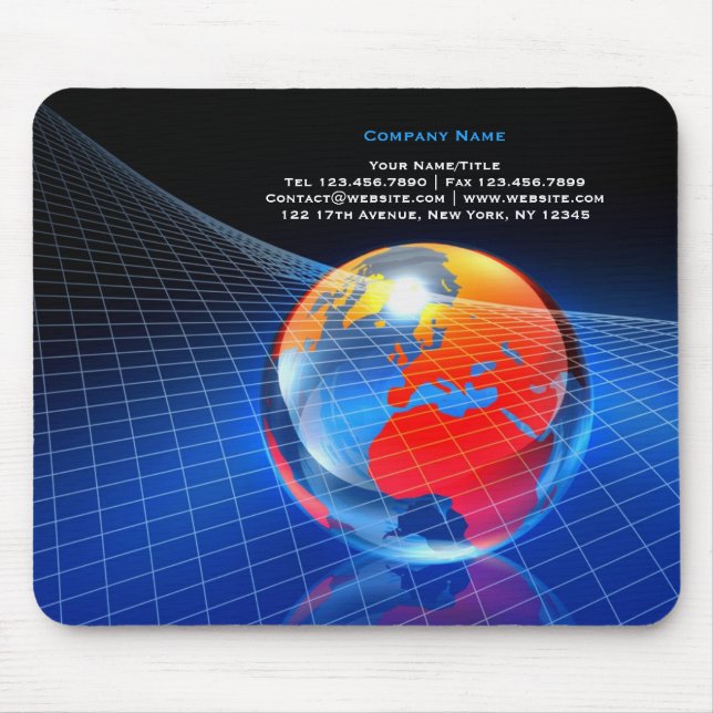 Alfombrilla De Ratón Globe Mousepad (Frente)