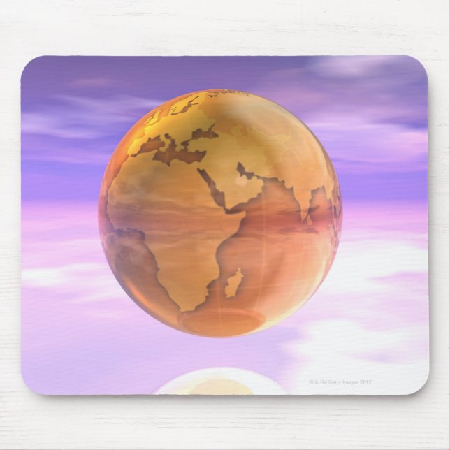 Alfombrilla De Ratón Globo 3D 2 (Frente)