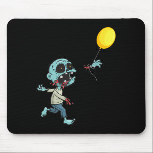 Alfombrilla De Ratón Globo de cumpleaños zombie - niños zombi graciosos