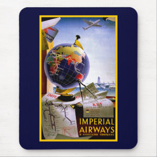 Alfombrilla De Ratón Globo de Imperial Airways
