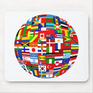 Alfombrilla De Ratón Globo de la bandera