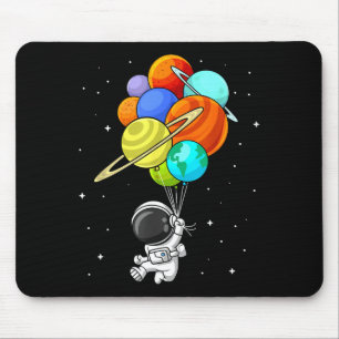 Alfombrilla De Ratón Globos del planeta astronauta Sistema solar Espaci