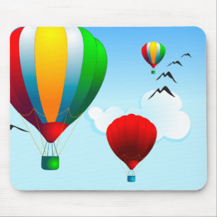 Alfombrilla De Ratón Globos, mousepad