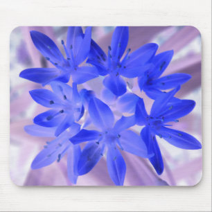 Alfombrilla De Ratón Gloria De La Nieve Impactante Mousepad Azul