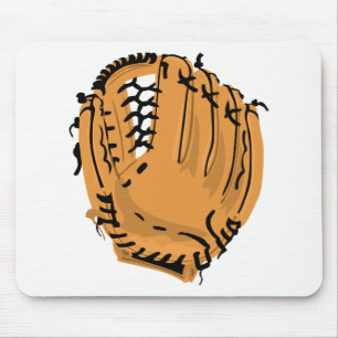 Alfombrilla De Ratón Glove de béisbol