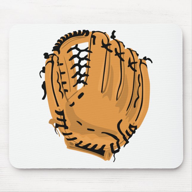 Alfombrilla De Ratón Glove de béisbol (Frente)
