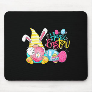 Alfombrilla De Ratón Gnome Easter Egt Hunt Gnomes Bunny Happy Easter Da