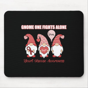 Alfombrilla De Ratón Gnome lucha contra la enfermedad cardíaca contra l