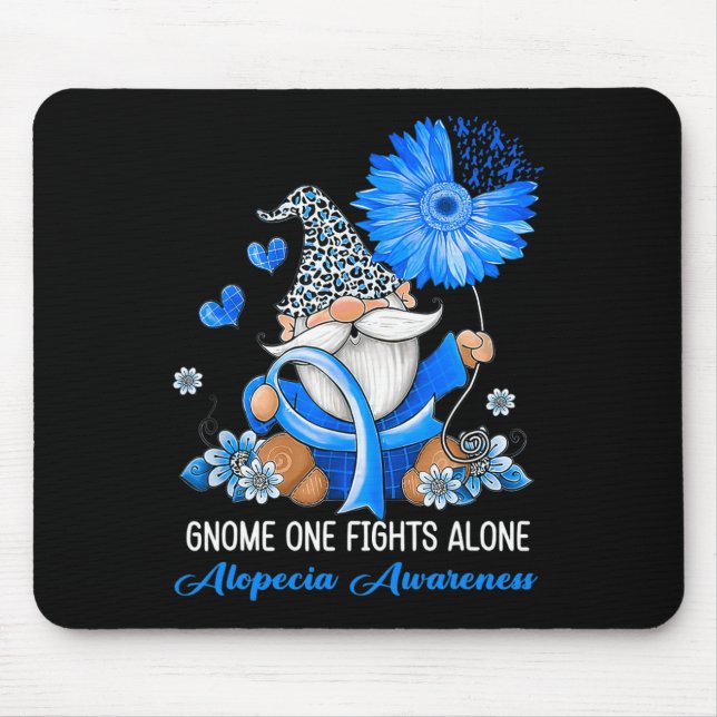 Alfombrilla De Ratón Gnome One lucha sola contra la Alopecia de la Cint (Frente)