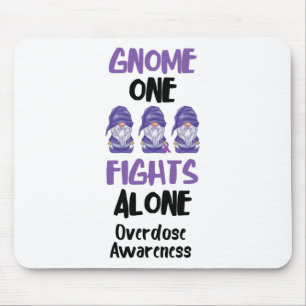 Alfombrilla De Ratón Gnome One Lucha Solo Cinta Morada Sobredosis Premi