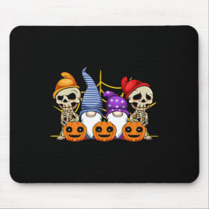Alfombrilla De Ratón Gnome Skeleton Lazy Halloween Disstume Cuerdo Cala
