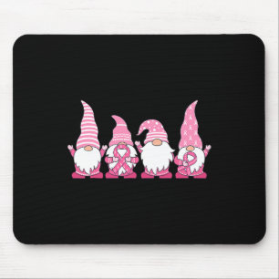 Alfombrilla De Ratón Gnomes Cáncer de Mama Conciencia Paz Lover Gift Wo