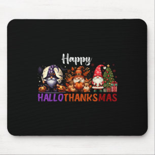 Alfombrilla De Ratón Gnominis Lindos Hallothanksmas Feliz Halloween Día