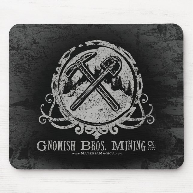 Alfombrilla De Ratón Gnomish - Mousepad (Frente)
