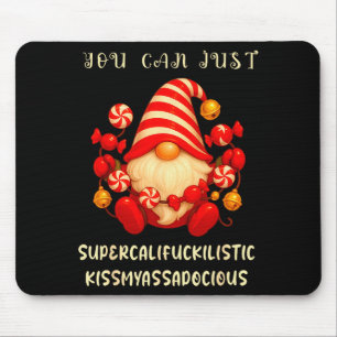 Alfombrilla De Ratón Gnomo que puedes simplemente Supercaliforilistico