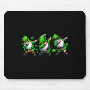 Alfombrilla De Ratón Gnomos Dabbing Celebración del Día de San Patricio