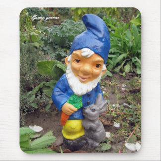 Alfombrilla De Ratón Gnomos del jardín