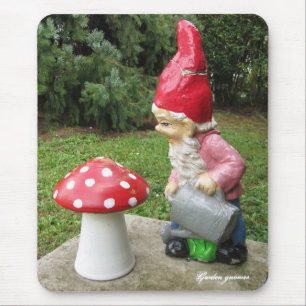Alfombrilla De Ratón Gnomos del jardín