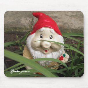 Alfombrilla De Ratón Gnomos del jardín