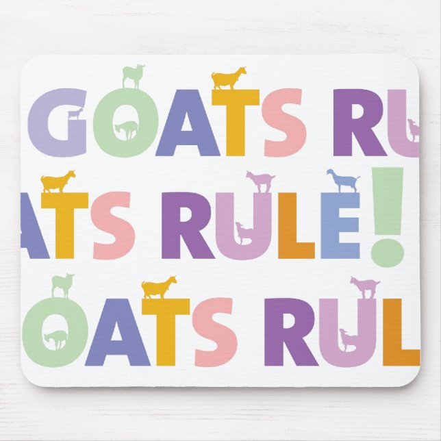 ALFOMBRILLA DE RATÓN GOATSRULE.CR, GOATSRULE.CR, GOATSRULE.CR (Frente)