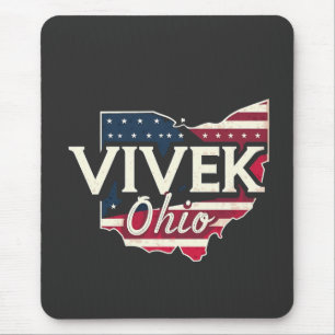 Alfombrilla De Ratón Gobernador de Vivek Ohio 2026 Republicano Estadoun
