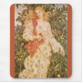 Alfombrilla De Ratón Goddess of Blossoms and Flowers, Flora by Morgan