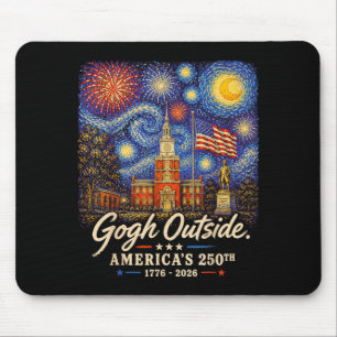 Alfombrilla De Ratón Gogh Fuera 250 Aniversario 1776 2026 Pinta El
