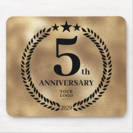 Alfombrilla De Ratón Gold Business 5 aniversario conmemorativo