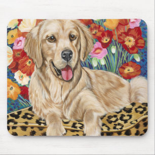 Alfombrilla De Ratón Golden Boy Retriever