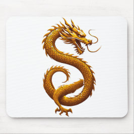 Alfombrilla De Ratón Golden Dragon