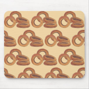 Alfombrilla De Ratón Golden Fried Onion Rings Junk Fast Food Foodie