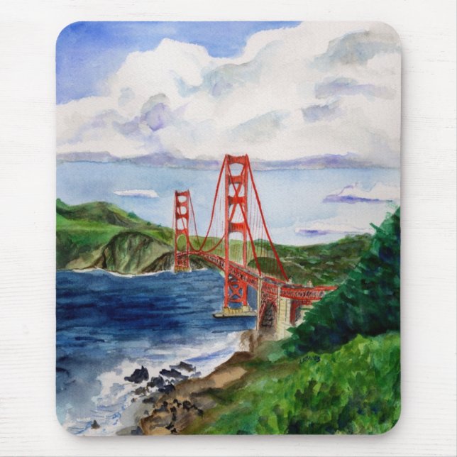 Alfombrilla De Ratón Golden Gate Bridge Mousepad (Frente)
