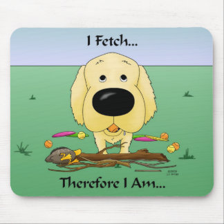 Alfombrilla De Ratón Golden retriever (Goldens) que traigo. Mousepad
