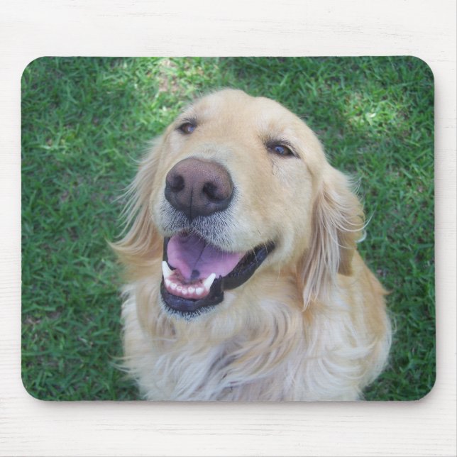 Alfombrilla De Ratón Golden retriever Mousepad (Frente)