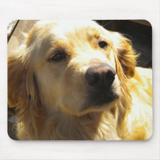 Alfombrilla De Ratón Golden retriever Mousepad (Frente)
