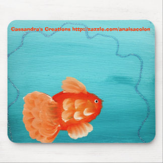 ALFOMBRILLA DE RATÓN GOLDFISH UN MOUSEPAD QUE NADA